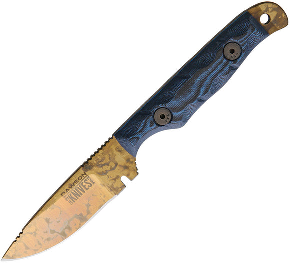 Dawson Knives Handyman Blue Fixed Blade Knife 63684