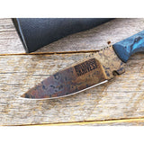 Dawson Knives Handyman Blue Fixed Blade Knife 63684