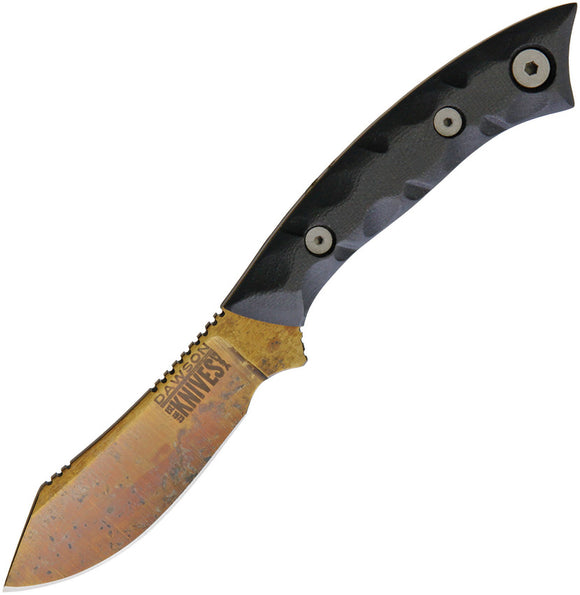 Dawson Knives Snakebite Black Fixed Blade Knife 63707