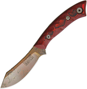 Dawson Knives Snakebite Red Fixed Blade Knife 64247