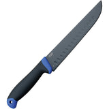 Dark Water Blue & Gray 5Cr15MoV Stainless Fixed Blade Knife w/ Sheath FIX005CS