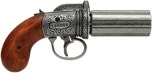 Denix Replica Pepperbox Revolver E 1071g