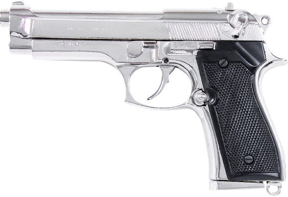 Denix Replica Pistol 92F 9mm Nickel 1254n