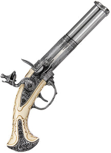 Denix Revolving 3 Barrel Flintlock 1309