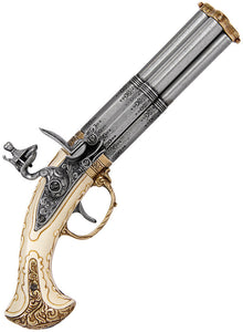 Denix Revolving 4 Barrel Flintlock 1310