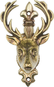 Denix Deer Head Hanger Brass 5001