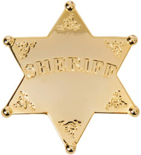 Denix Gold Sheriffs Badge 24k Plate 5101