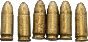 Denix Replica 9MM Bullet 6pk 52