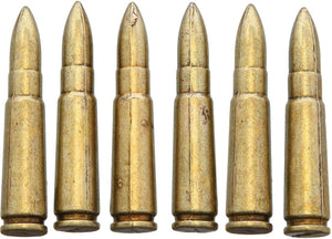 Denix AK-47 Bullet Replica 6pk  dx55