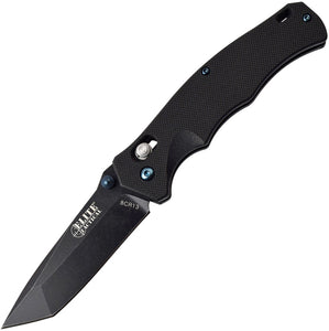 Elite Tactical Rapid Lock Folder Black G10 Handle Folding Tanto Knife 1024DSW