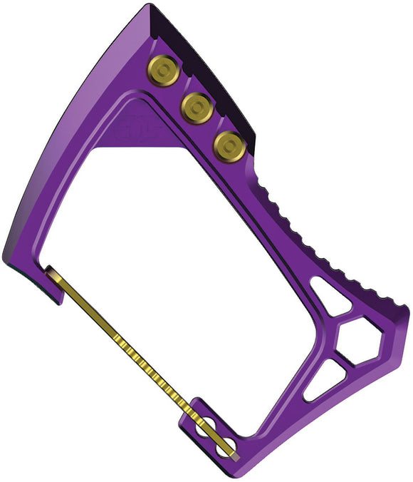 EOS Titanium Purple Carabiner 029