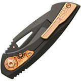 EOS Dorado S  Copper Titanium + Carbon Fiber Inlay CPM S90V Folding Knife 064  -On Sale