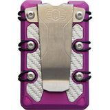 EOS 3.0 Lite Purple Titanium Wallet 068