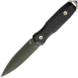 EOS Thresher Dagger OD/Black Fixed Blade Knife + Sheath 075