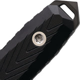 EOS Mini Thresher Black Aluminum CPM-3V Fixed Blade Knife w/ Sheath 099