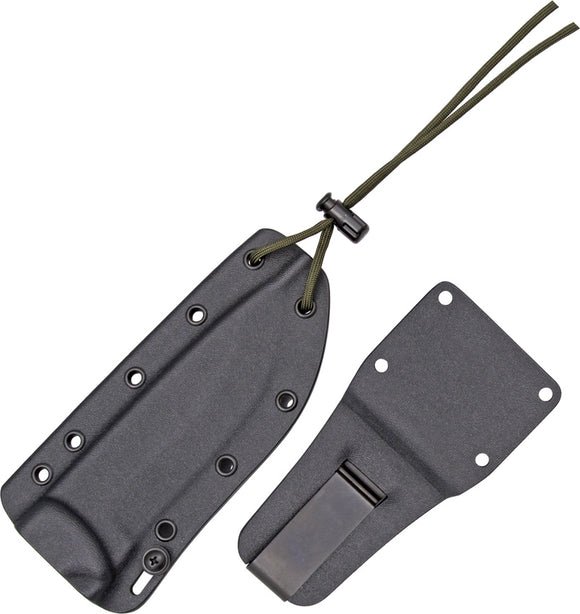 ESEE Model 5 Complete Black Sheath w/ Cord Lock Adjustable Tensioner System 22SS
