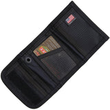 ESEE Black Gear Tri Fold Wallet Every Day Carry Billfold USA MADE EDCBILLFOLD