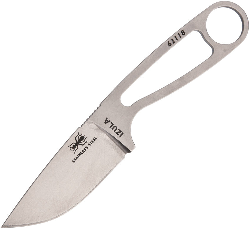 ESEE Izula 440C Stainless Fixed Blade Skeletonized Handle Knife + Shea ...