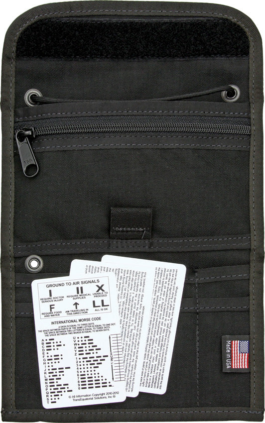 ESEE Black Nylon Passport Storage Carrying Travel RFID Case USA Made PASSPORTBX
