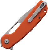 Eutektik Trinity Linerlock Orange G10 Folding 14C28N Pocket Knife 002