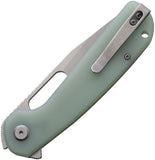 Eutektik Trinity Linerlock Jade G10 Folding 14C28N Pocket Knife 003