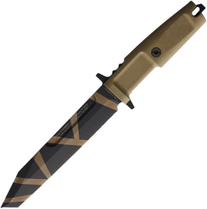 Extrema Ratio Fulcrum Fixed Blade Knife Tan Forprene Bohler N690 Blade 0082DW