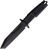 Extrema Ratio Fulcrum S Black Bohler N690 Tanto Fixed Blade Knife 0092BLK