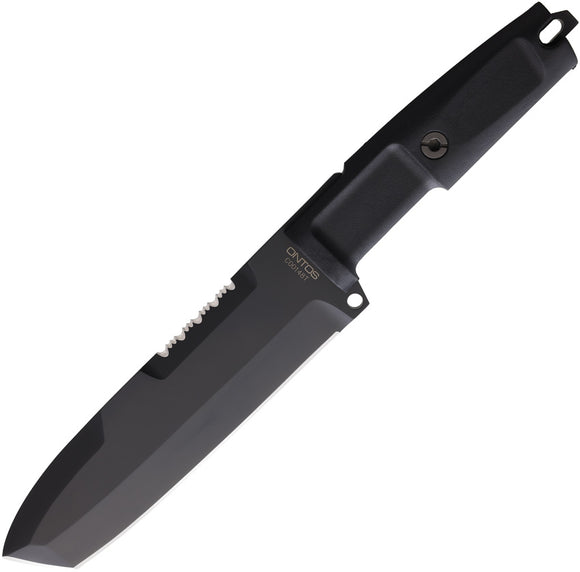 Extrema Ratio Ontos Fixed Blade Knife Black Forprene Bohler N690 Blade 0127BLK