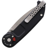 Extrema Ratio BF2 CD Pocket Knife Linerlock Black Aluminum Folding N690 0145SW