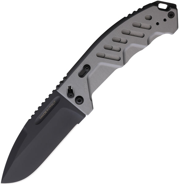 Extrema Ratio RAO C Crossbar Lock Gray Folding N690 Pocket Knife 0176BLKGRY