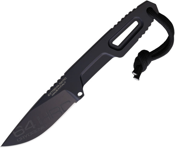 Extrema Ratio Satre Neck Black Bohler S600 Fixed Blade Knife 0222BLKS6