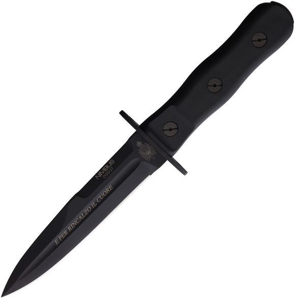Extrema Ratio Nimbus Ordinanza Black Bohler N690 Fixed Blade Knife 0240BLKOR