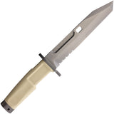 Extrema Ratio Fulcrum Combat Desert Tan Bohler N690 Fixed Blade Knife 0310DW