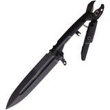 Extrema Ratio Silente Black Forprene Bohler N690 Fixed Blade Knife 0370BLK