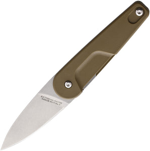 Extrema Ratio BDO R Pocket Knife Linerlock Coyote Sage Folding N690 0459HCS