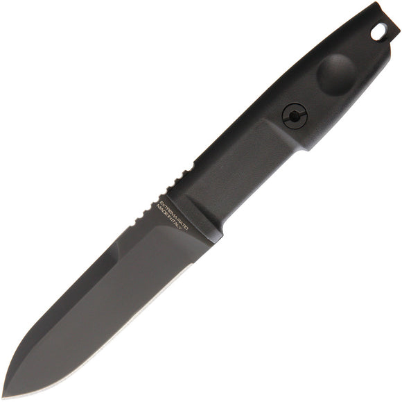 Extrema Ratio Black Scout Bohler N690 Stainless Fixed Blade Knife w/ Sheath 0480BLK