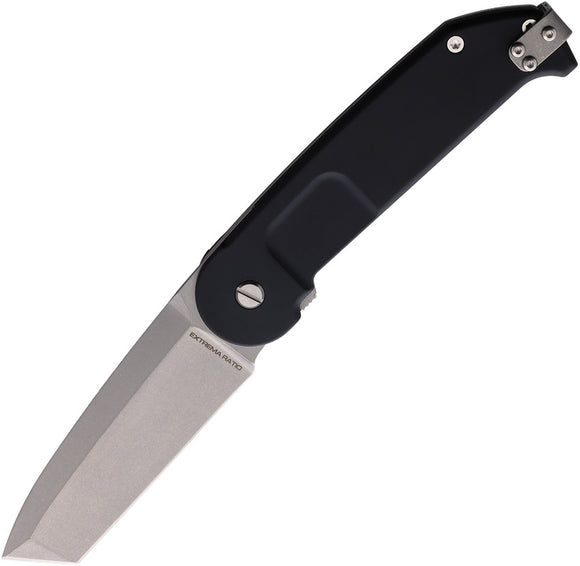Extrema Ratio BF2 R CT Linerlock Black Aluminum Folding N690 Pocket Knife 0492SW