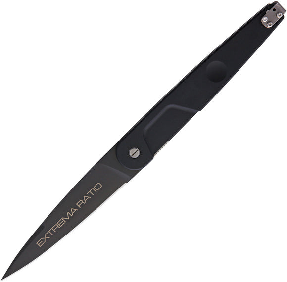 Extrema Ratio BD4 R Linerlock Black Folding Knife 0496blk