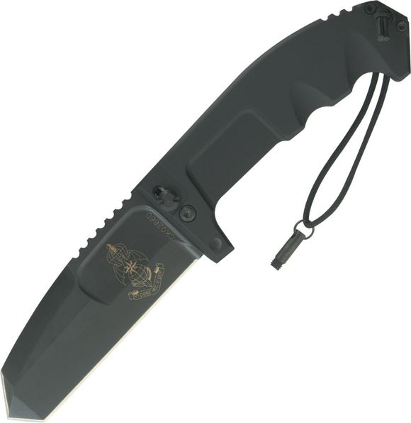 Extrema Ratio Black RAO Folding N690 Stainless Cobalt Steel Pocket Knife 130RAO