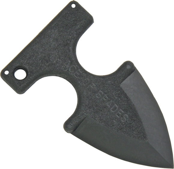 Executive Letter Opener Ace of Spades Black T-Handle Self Defense Push Dagger Fixed Knife EX2