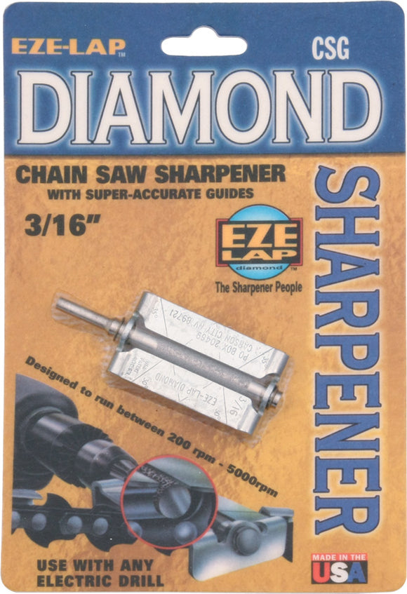 Eze-Lap Diamond Chain Saw Sharpener sg316