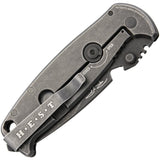 DPx Gear HEST Framelock Gray Folding Pocket Knife