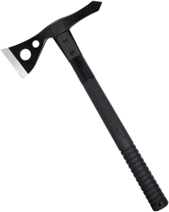 SOG Tactical Tomahawk Black Fixed Axe Head Blade GRN Handle Ax