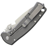 DPx Gear HEST/F Urban Framelock Folding Knife Stainless Blade Titanium Handle