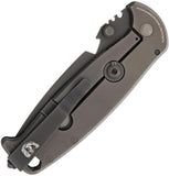 DPx Gear HEST F2 Framelock Left Hand Folding Pocket Knife D2 Steel