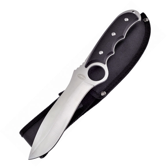 Frost Cutlery Cougar Large Fixed Blade Knife w/ Sheath 15980BG10