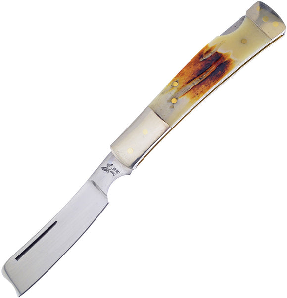 Frost Cutlery Razor Lockback Second Cut Folding Stainless Pocket Knife 17150SC