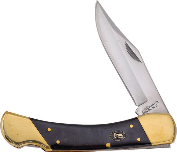 Frost Cutlery Lockback Buffalo Horn Folding Stainless Pocket Knife BKH549CBH