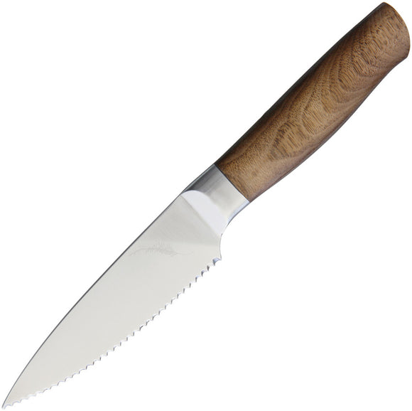 Ferrum Reserve Tomato Serrated High Carbon Stainless Fixed Kitchen Knife RT0400