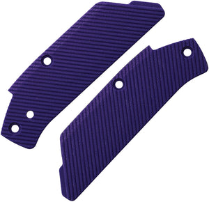 Flytanium Arcade Deep Purple G10 2pc Handle Inlays 1277DP